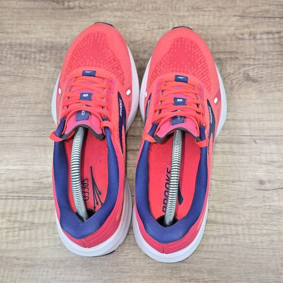 Brooks Pink and Purple Athletic Shoes - Picture 5 of 9